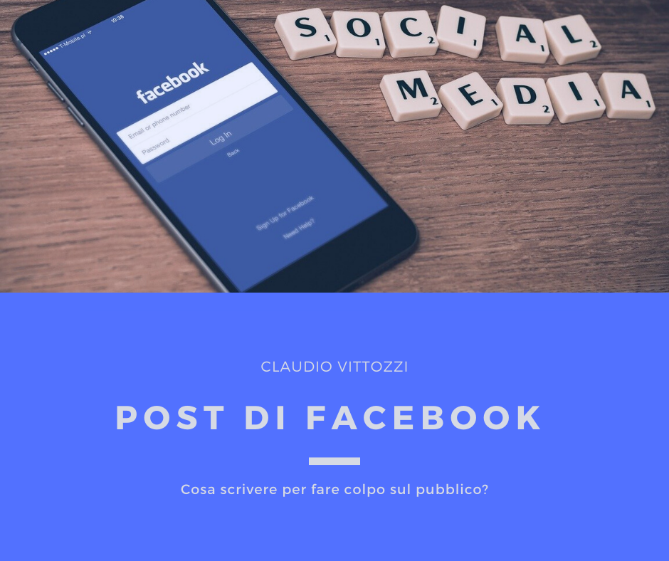 Post di Facebook: cosa scrivere?